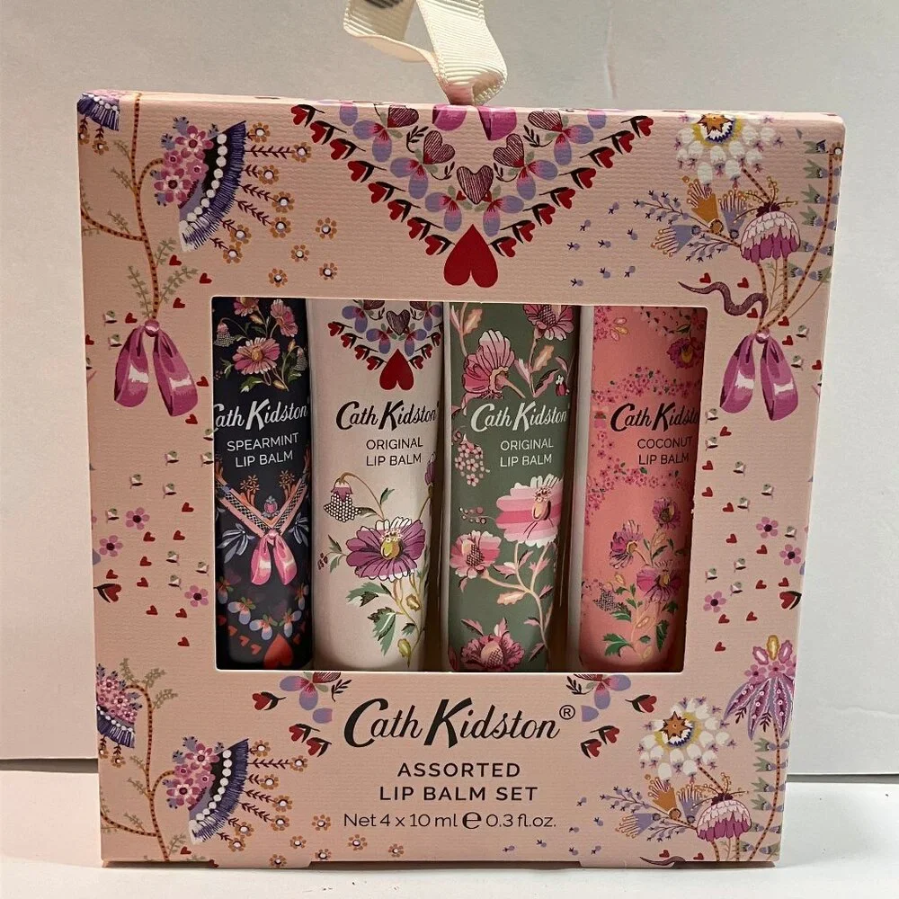 Heathcote & Ivory Cath Kidston Stitch in Time Assorted Lip Balms Pink